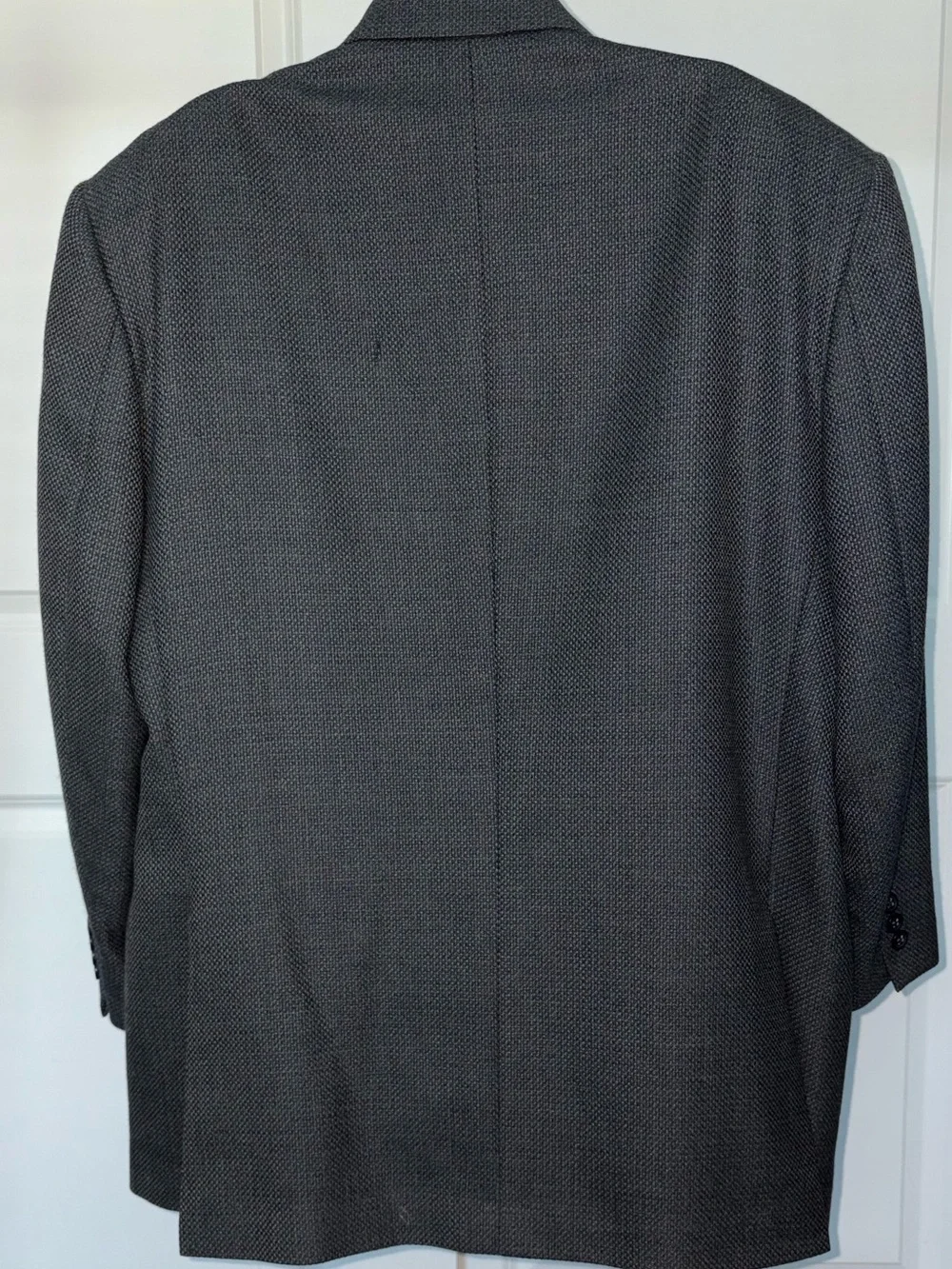 Pronto Uomo Charcoal Textured Blazer